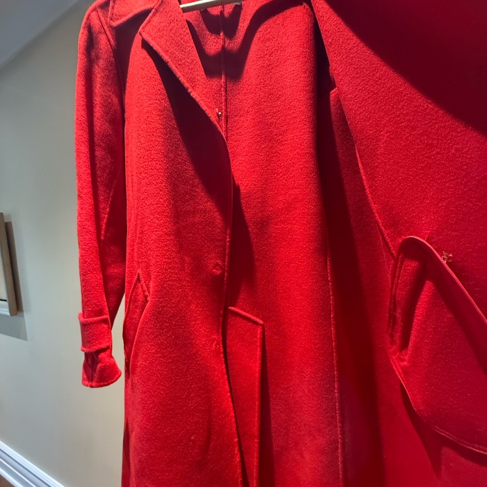 MaxMara Weekend Scarlet Red Coat it’s sold